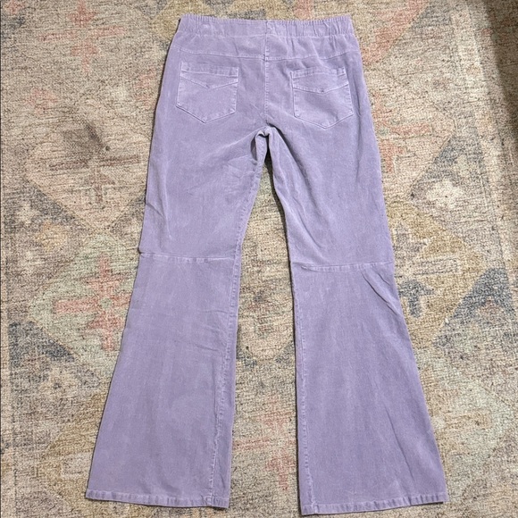 NWOT FP Movement Lavender Corduroy Flare Pants - Picture 4 of 4